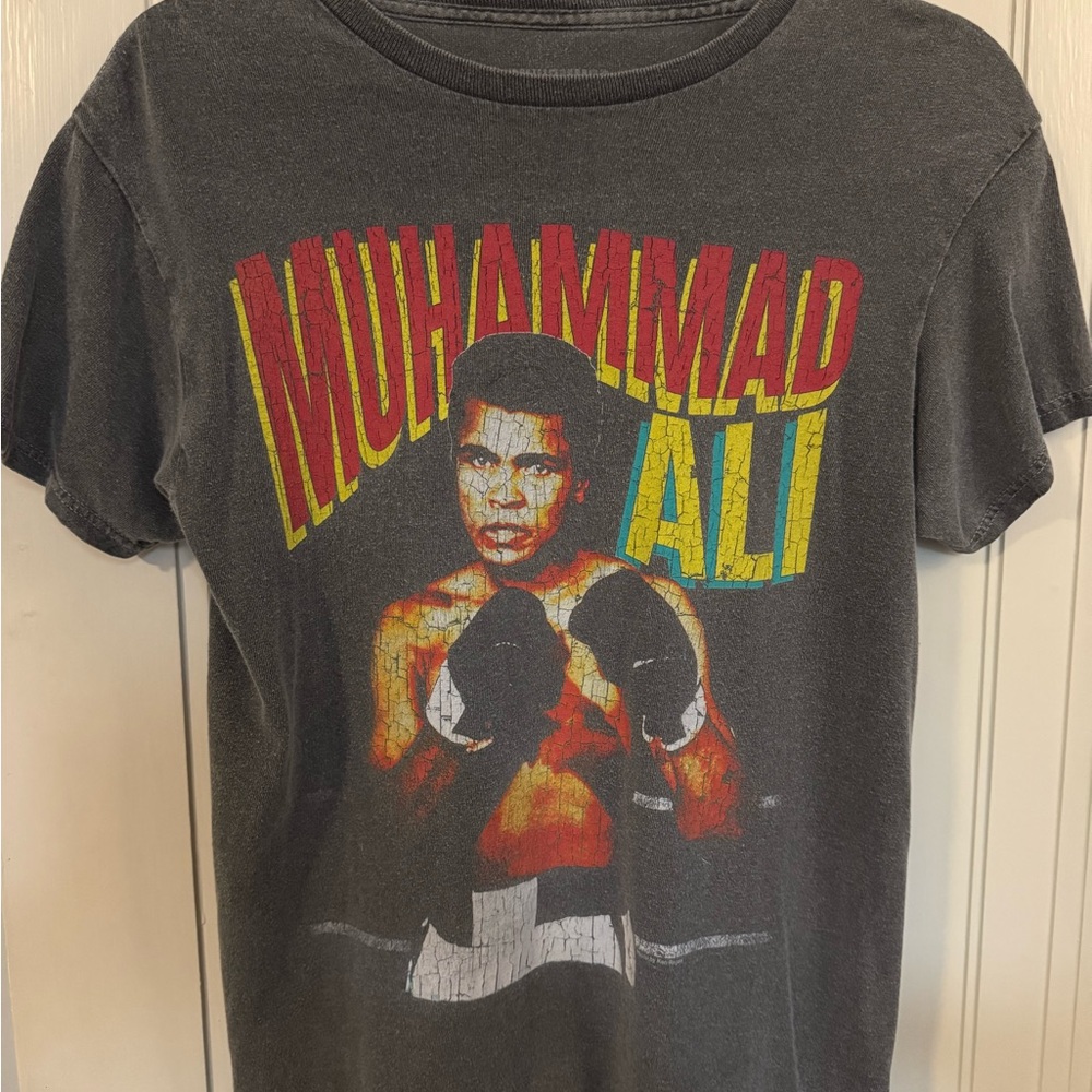 Muhammad Ali Graphic Kids T-Shirt - Black
